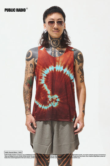 PUBLIC RADIO | Tie-Dye Vest - Image 1