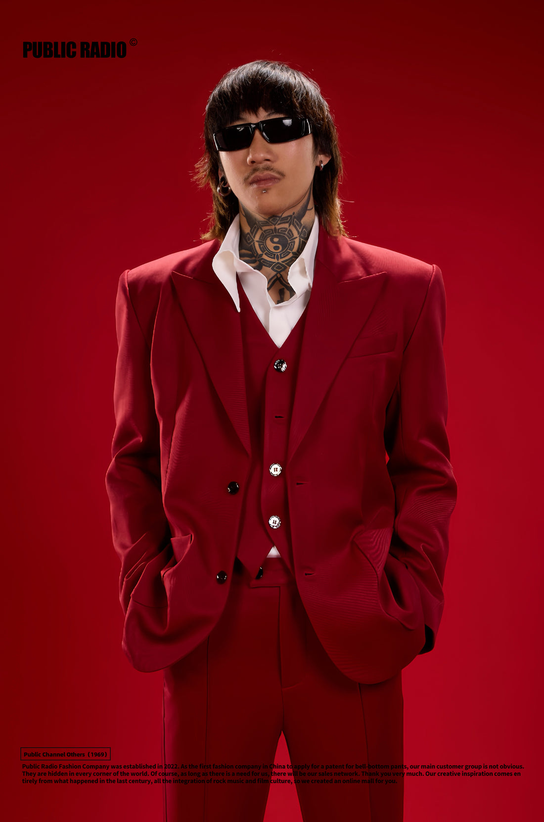 PUBLIC RADIO | American Vintage Western Classic Suit Jacket Australian Imported Cashmere