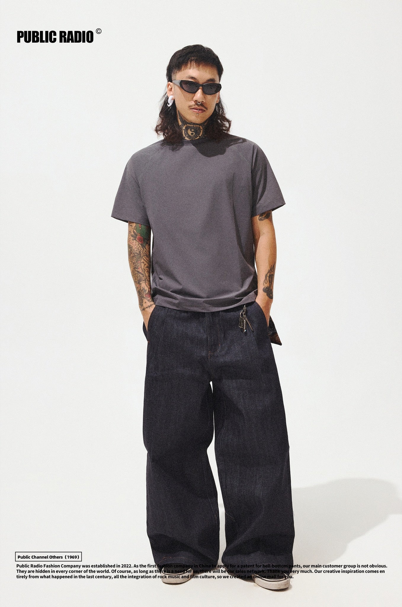 PUBLIC RADIO | Grey Ventilated Back Short Sleeve Shirt - Image 4