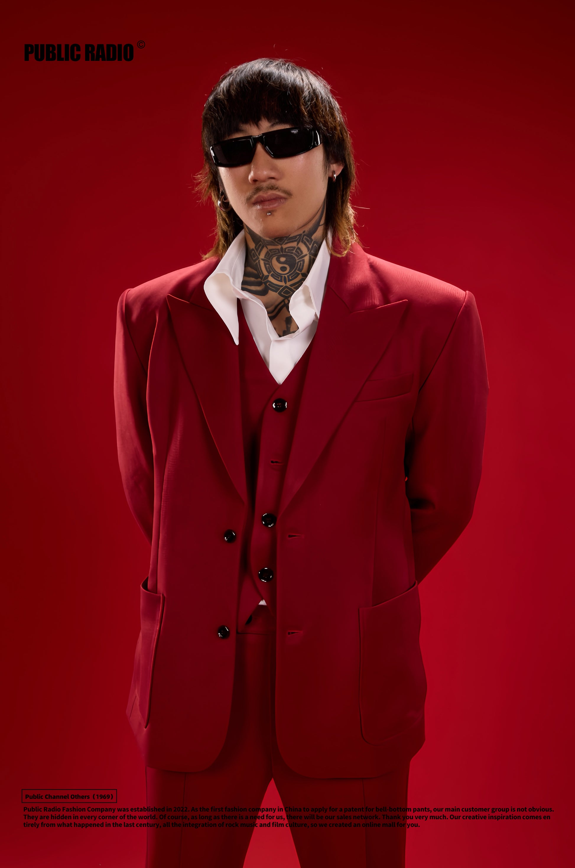 PUBLIC RADIO | American Vintage Western Classic Suit Jacket Australian Imported Cashmere