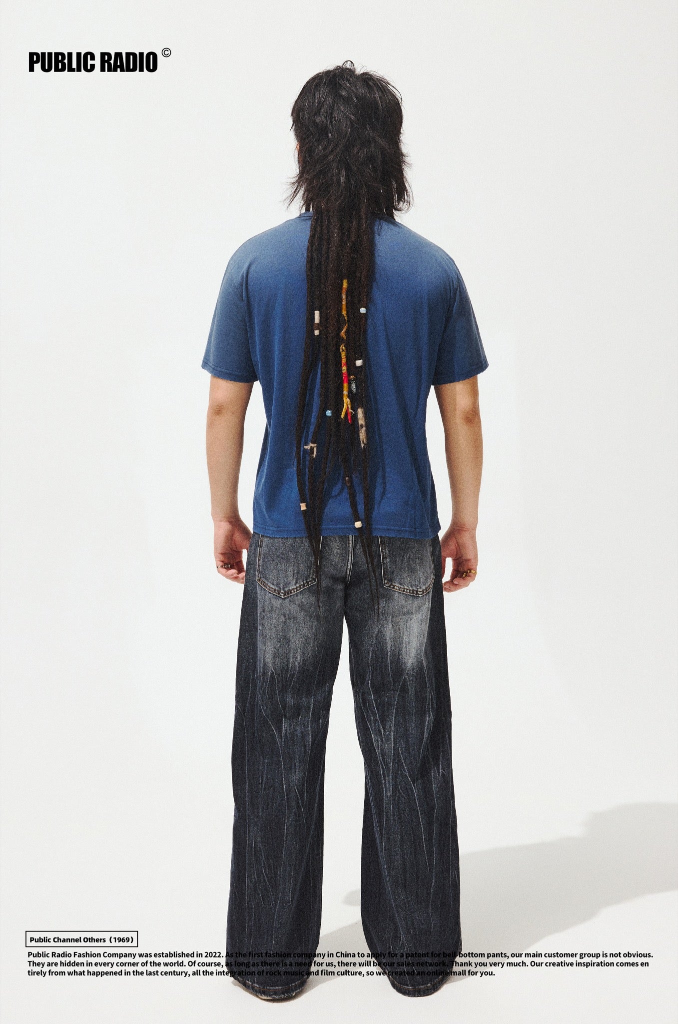 PUBLIC RADIO | Black Washed Faded Jeans - Image 5