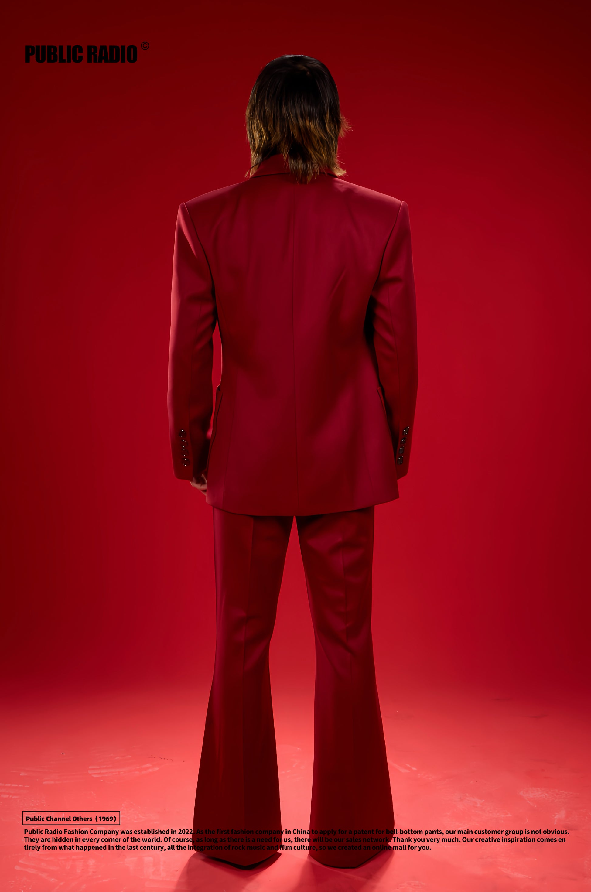 PUBLIC RADIO | American Vintage Western Classic Suit Jacket Australian Imported Cashmere