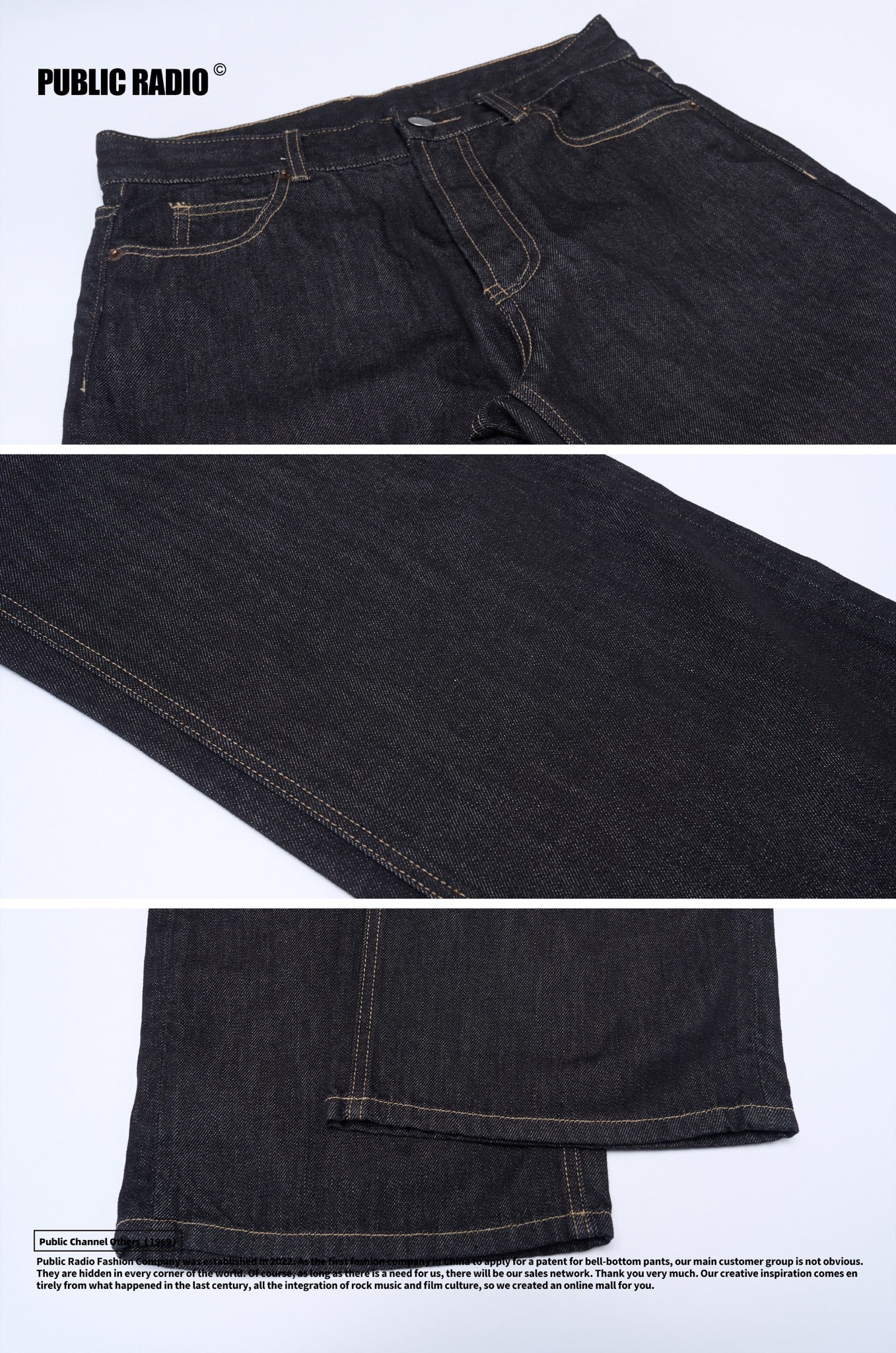 PUBLIC RADIO | Black Denim Jeans - Image 7