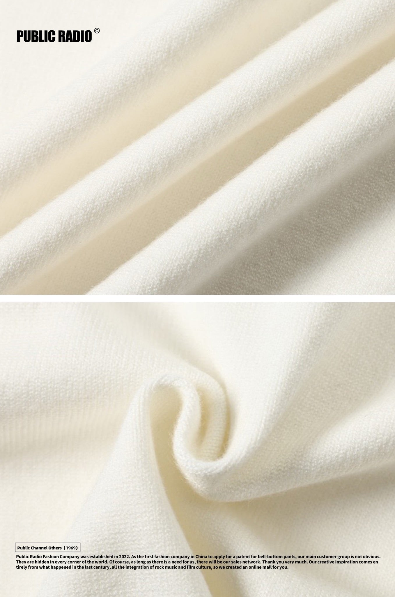 PUBLIC RADIO | White Deer Print Polo Shirt - Image 8
