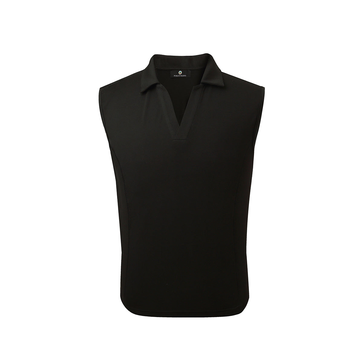 PUBLIC RADIO | 90S TOKOYMAN POLO Neck Slim Fit Vest American Vintage Vest