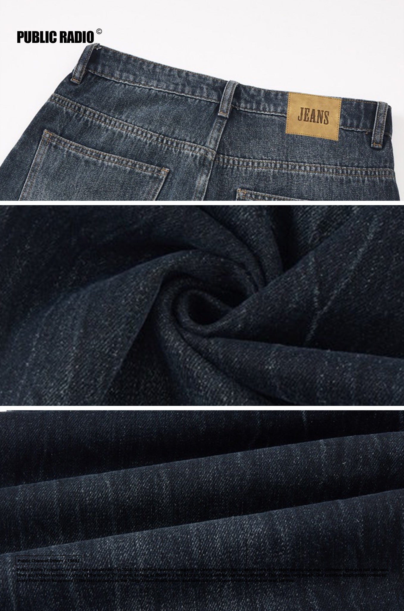 PUBLIC RADIO | Black Washed Faded Jeans - Image 9