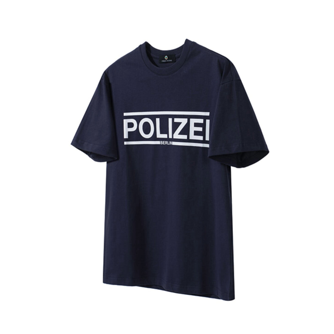 PUBLIC RADIO | TECHNO Short Sleeve American Vintage Detroit 250G Pure Cotton Small Collar