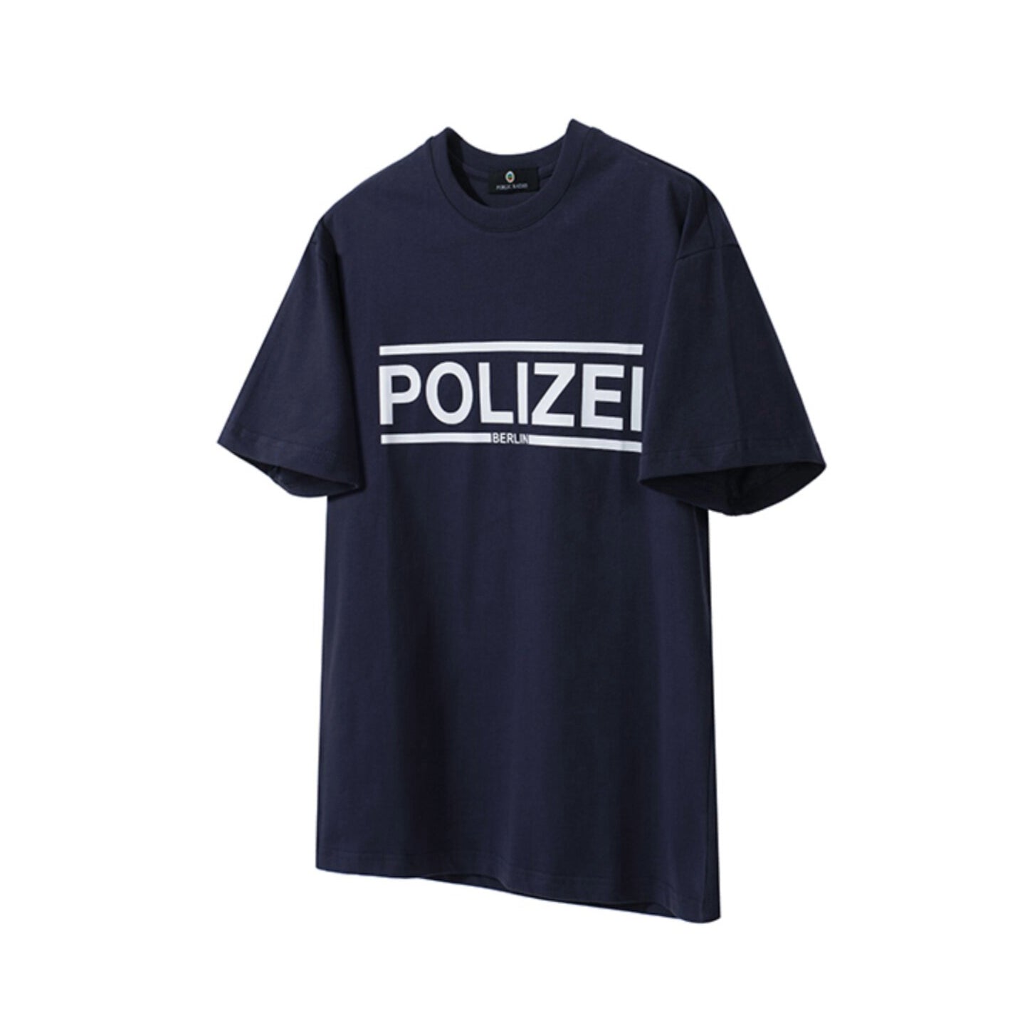 PUBLIC RADIO | TECHNO Short Sleeve American Vintage Detroit 250G Pure Cotton Small Collar