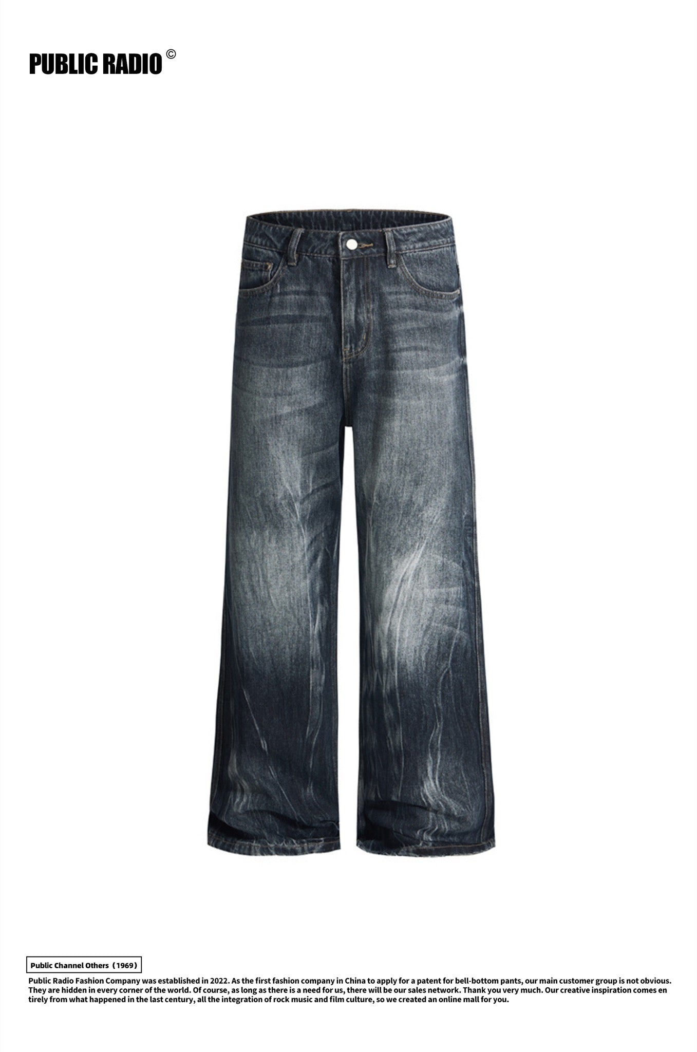 PUBLIC RADIO | Black Washed Faded Jeans - Image 10